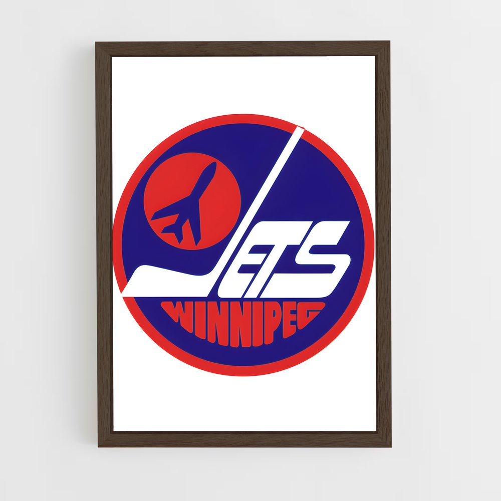 Poster Vol Jets – affiche Hockey sur glace (vue 5)